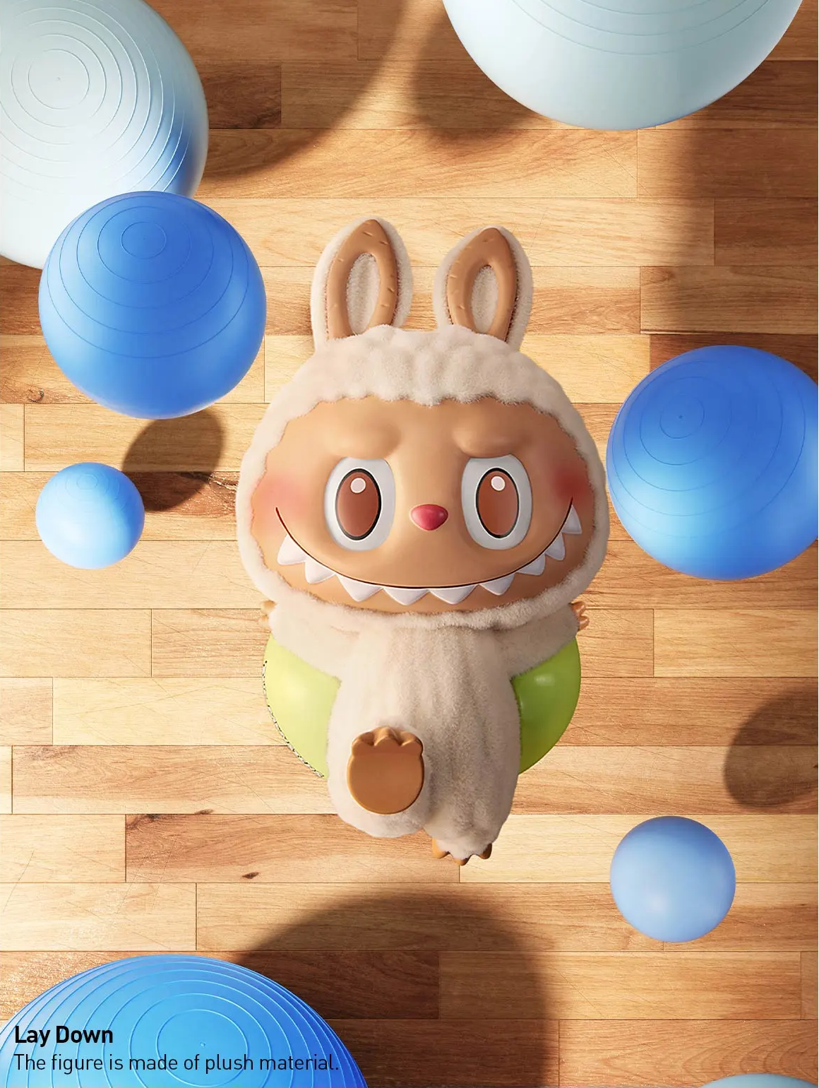 LABUBU (The Monsters) Lazy Yoga Series Figures – Bild 9