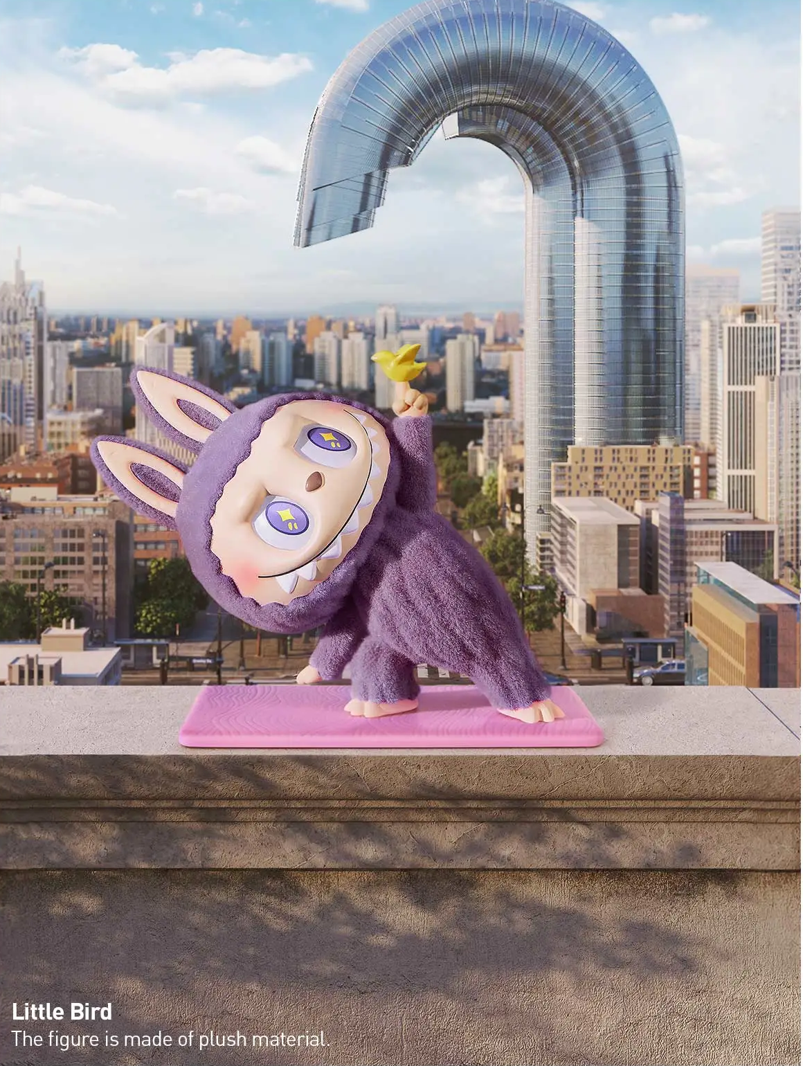 LABUBU (The Monsters) Lazy Yoga Series Figures – Bild 2