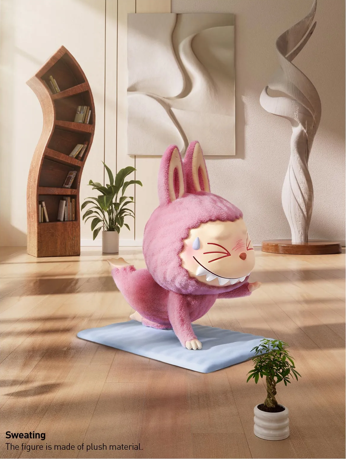 LABUBU (The Monsters) Lazy Yoga Series Figures – Bild 6
