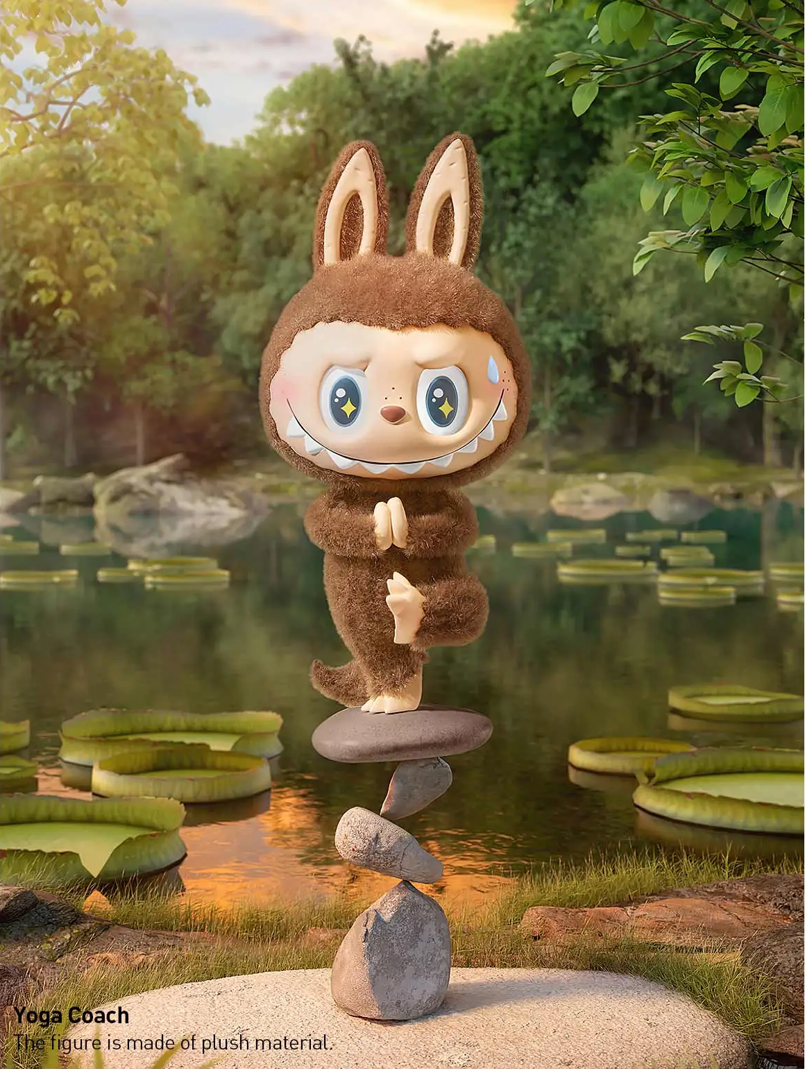 LABUBU (The Monsters) Lazy Yoga Series Figures – Bild 12