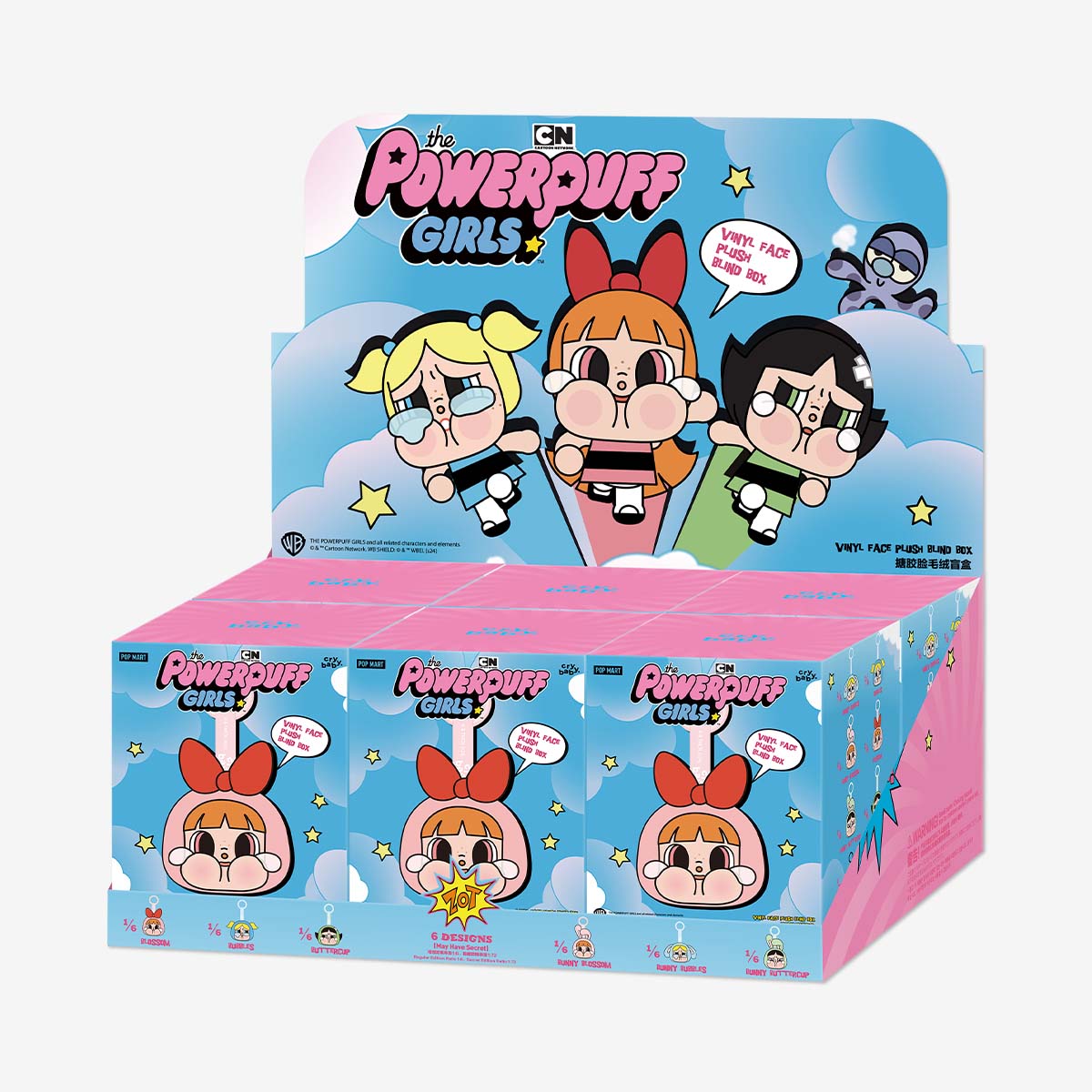 CRYBABY × Powerpuff Girls Series-Vinyl Face Plush Blindbox – Bild 12